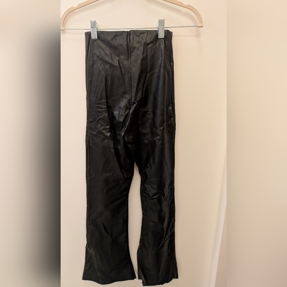 Commando Faux leather Crop Flare Pants - Picture 6 of 8
